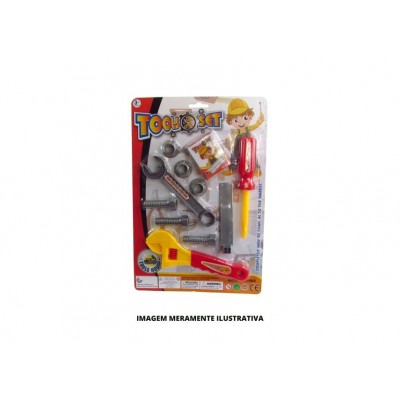 BRINQUEDO KIT FERRAMENTA MOD1 TOOL SET